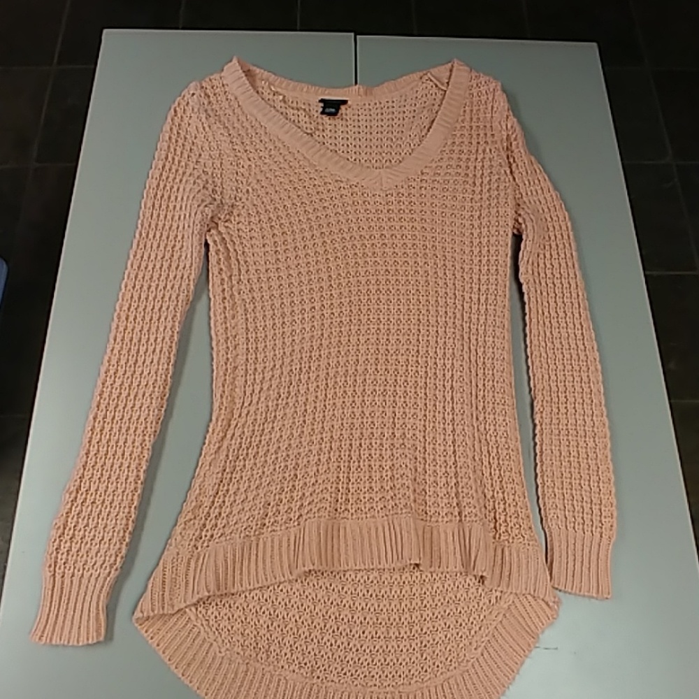 Peach sweater